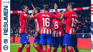 Las mejores acciones del Atlético de Madrid 21 Alavés [upl. by Luebke586]