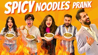 SPICY NOODLES PRANK ON MY FRIENDS  Rimorav Vlogs [upl. by Akel]