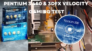 Pentium 3 450 amp 3DFX Velocity 100 Gaming Test [upl. by Muriel]