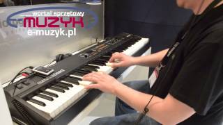 Studiologic Numa Concert demo Musikmesse 2013  stagepiano z drewnianą klawiaturą [upl. by Neelak]