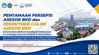 PENYAMAAN PERSEPSI ASESOR BKD amp REKRUTMEN CALON ASESOR BKD [upl. by Dnalram374]