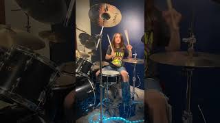 Nirvana  Smells Like Teen Spirit Drum Cover  Drummer Cam LIVE by Teen Drummer Lauren Young [upl. by Anelahs]