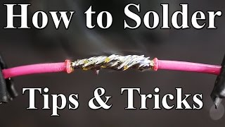 How to Solder Wires Together Best tips and tricks [upl. by Jerri]