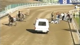 Harness Racing AccidentHarold Park26061995 heart attack Gaelic UprisingStephenJWard [upl. by Vail]