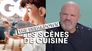 Comme un chef Ratatouille… Philippe Etchebest décrypte les scènes de cuisine du cinéma  GQ [upl. by Druce]