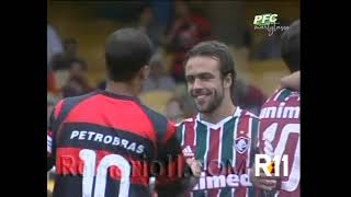 210204 Fluminense 2 x 3 Flamengo  Campeonato Carioca 2004  Romário não consegue finalizar [upl. by Braynard685]