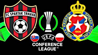 Spartak Trnava 31 Wisła Kraków  CONFERENCE LEAGUE 202425 [upl. by Ballman407]