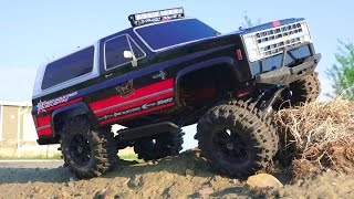 RC ADVENTURES  Chevy K5 Blazer 4x4  Vaterra Ascender w ESSOne Engine Sound System [upl. by Nitza67]