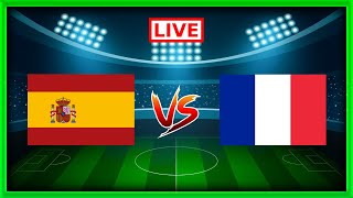 🔴 Spain vs France  EURO 2024  Live Match Commentary 🔴 [upl. by Eisteb]