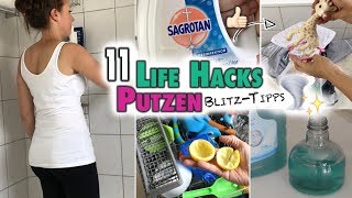 11 BLITZ Putztricks ⚡️ Zeit sparen bei der Putzroutine  Die besten Tipps  mamiblock [upl. by Talley433]