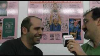 CHECCO ZALONE INTERVISTA IN BARESE [upl. by Baldwin458]