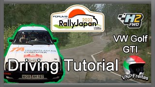 EA Sports WRC H2 FWD Rally Japan Dry Driving Tutorial [upl. by Neeluqcaj479]