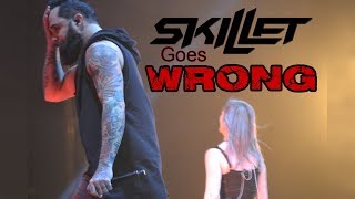 Skillet Goes WRONG at Winter Jam 2018    Then gets EPIC [upl. by Attenej]