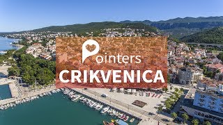 Crikvenica Croatia  Pointers Travel DMC  Drone footage [upl. by Hplodur]