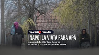 Înapoi la izvoare O comună din Oltenia se întoarce la fântâni și la toaletele din fundul curții [upl. by Ennadroj720]