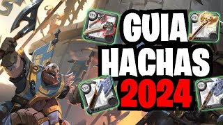 Guia HACHAS 2024 Albion Online  Build para Hachas PvP PvE Albion online [upl. by Murray]