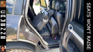 Seatbelt Stuck Rear Middle  Seats Stuck Down  Porsche Cayenne 955 957 2003  2010 9PA VR6 [upl. by Nosam]