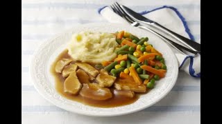 Wiltshire Farm Foods  Chicken in Gravy page 20 meal 256 [upl. by Thissa471]