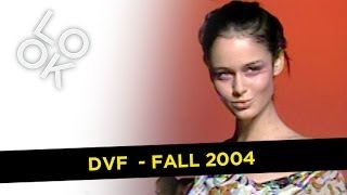 Fashion Flashback DVF Fall 2004 [upl. by Ynnam]