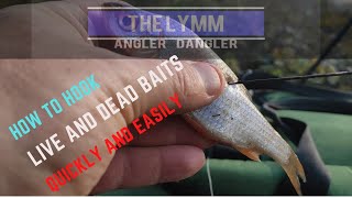 Guide to hooking live bait for pike fishing  Tried  tested [upl. by Landahl545]