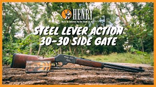 THE MOST AMERICAN HUNTING RIFLE  Henry Steel Lever Action 3030 [upl. by Laehplar901]