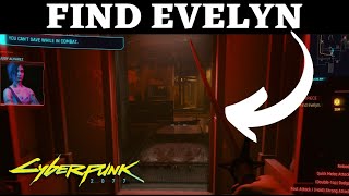 Find Evelyn Disasterpiece Cyberpunk 2077 Mission How to get past locked door [upl. by Hurlbut713]