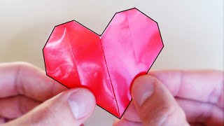 el Corazón de Papel más sencillo del UNIVERSO [upl. by Enilecram]