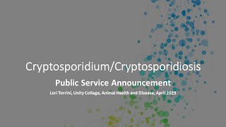 CryptosporidiumCryptosporidiosis PSA for Colorado Residents [upl. by Anirak]