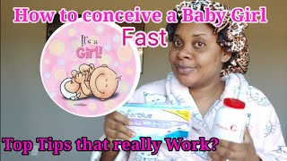 How To Conceive a Baby Girl NaturallyTips that Work Shettles MethodGet a Baby Girl Fast [upl. by Pape]