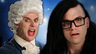 Mozart vs Skrillex Epic Rap Battles of History [upl. by Pagas787]