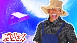 SURVIVING A TSUNAMI  Roblox [upl. by Lawford]