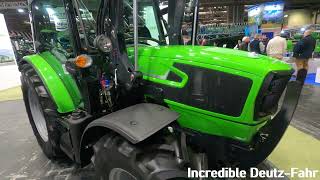 LAMMA Show 2024 DeutzFahr 5090 D Keyline 29 Litre 4Cyl Diesel Tractor 84  88 HP [upl. by Philippe]