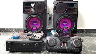 CL98 VS RECEIVER DENON [upl. by Ahsenaj]