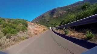 Sardinien mit dem Motorrad  Teil 3  Castelsardo nach Bosa [upl. by Enelav]