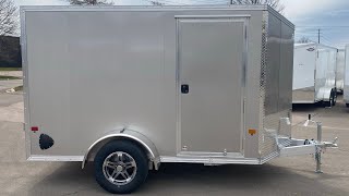 EZ HAULER 6X10 ENCLOSED TRAILER [upl. by Oilicec]