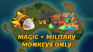 Dreadbloon vs Magic amp Military Monkeys Only Lotus Island [upl. by Nerua]