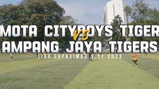 MOTA Cityboys TIGER 2 vs 3 AMPANG Jaya Tigers  LIGA SUPARIMAU U10 5112023 [upl. by Kurth]