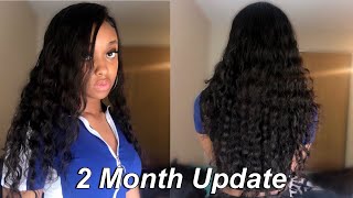 2 Month Update  Wiggins Loose Deep Wave Hair [upl. by Rahman]