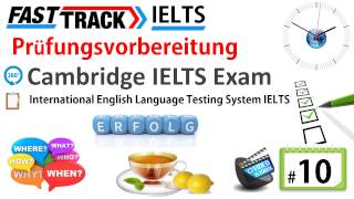 10 IELTS International English Language Testing System Englisch Sprachprüfung Exam Info im Deutsch [upl. by Eirruc431]