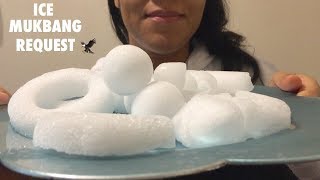 ASMR ICE MUKBANG REQUEST [upl. by Luanne695]