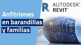 📏 Anfitriones en barandillas y familias 🔝 Trucos de REVIT  Editeca®  Tutorial REVIT [upl. by Farika]