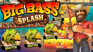 BIG BASS SPLASH 4 Scatter Bonus 🎣 🐠 MAX LEVEL 10X MASSIVE WIN [upl. by Holcomb]