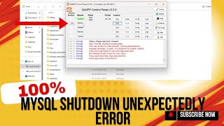 FIXED XAMPP Error Resolve MySQL shutdown unexpectedly 2024 Xampp MySQL not startingxamppmysql [upl. by Talie]