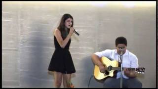 Adele Carrazza  15years old  Nobodys Perfectquot  cover song [upl. by Hodess258]