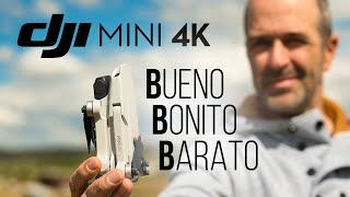 DJI MINI 4K  El ¿NUEVO dron MINI BARATO para PRINCIPIANTES  Review Español [upl. by Narah229]