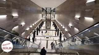 U5  impressive new subway stations for Berlin  Unter den Linden and Rotes Rathaus [upl. by Salisbarry602]