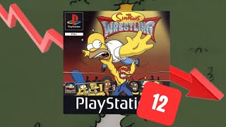 El PEOR juego de HISTORIA de los SIMPSONS esta en la PS1 [upl. by Atsillak]