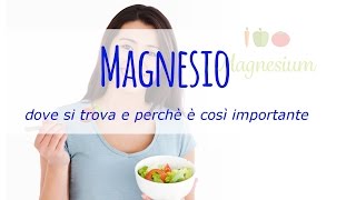 Magnesio i vegetali che ne contengono di più e perché è così importante [upl. by Enneyehs]