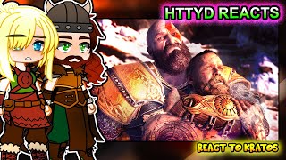 HTTYD Reacts to Hiccup as Kratos Part 14  GOW Ragnarök  Gacha Club React [upl. by Gonsalve]