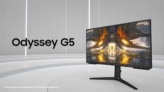 Odyssey G5 A complete gamechanger  Samsung [upl. by Whitman]